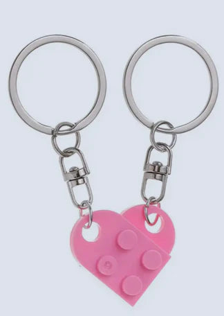 Matching Brick Keychains